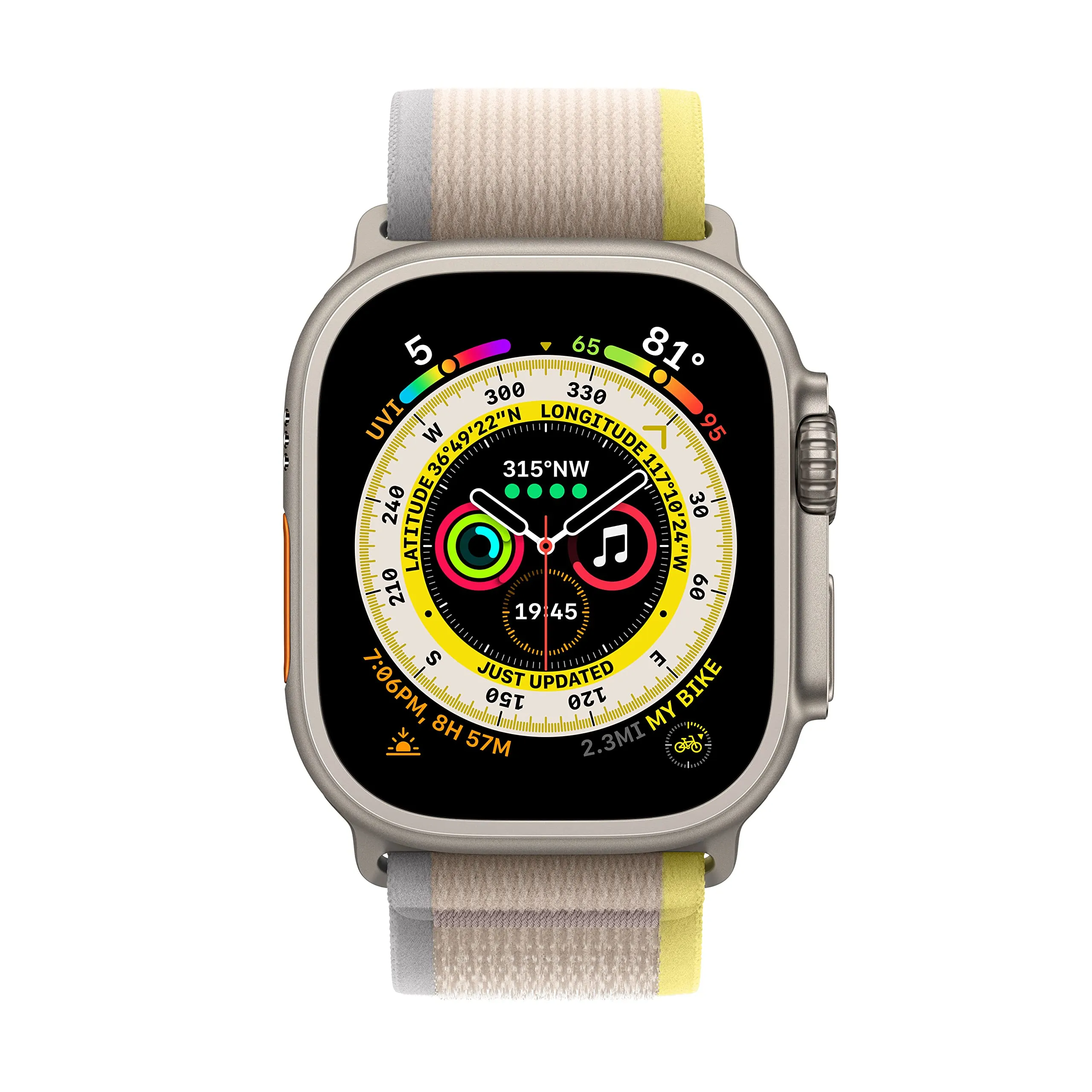 Refurbished Apple Watch Ultra [GPS   Cellular, 49mm] with Titanium Case