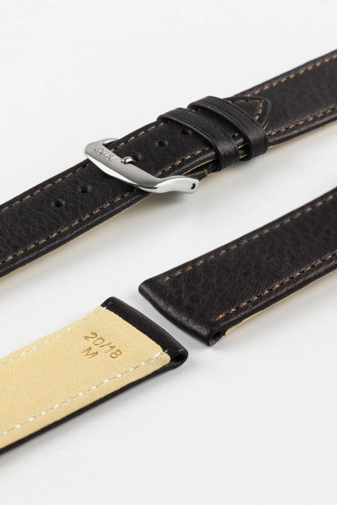 RIOS1931 WAGING Organic Watch Strap in MOCHA