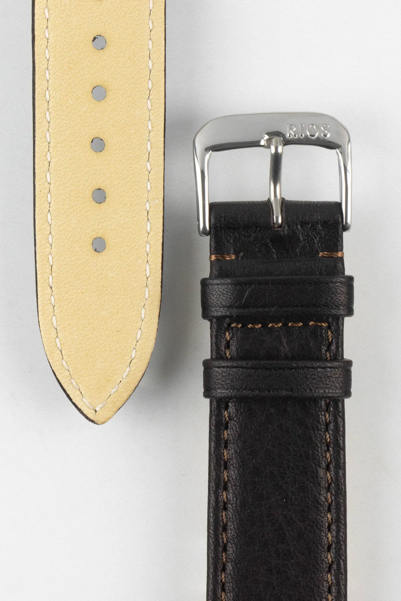 RIOS1931 WAGING Organic Watch Strap in MOCHA