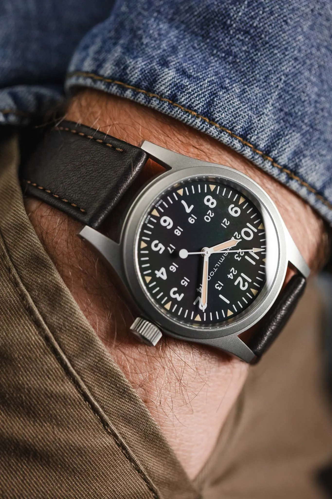 RIOS1931 WAGING Organic Watch Strap in MOCHA
