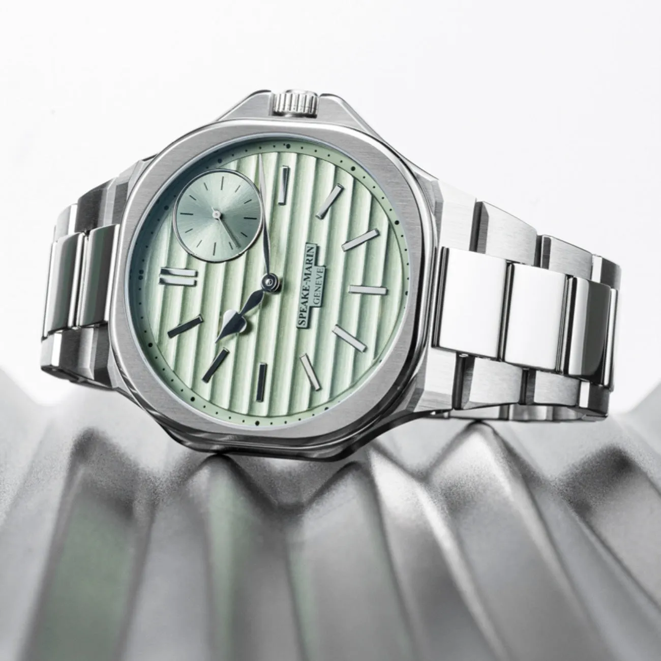 RIPPLES METALLIC GREEN