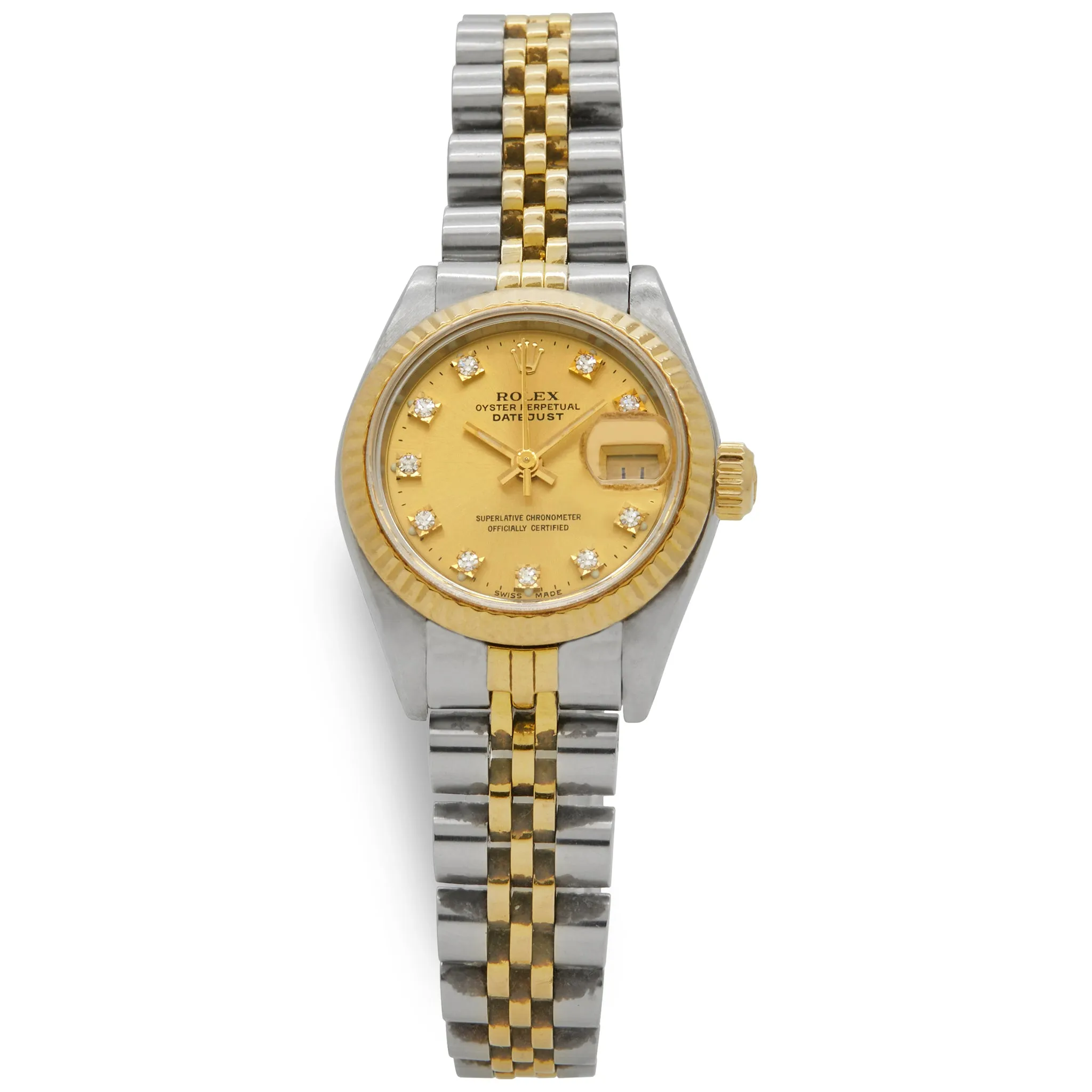 Rolex Datejust 26mm 69173 Champagne Dial Automatic Women's Watch