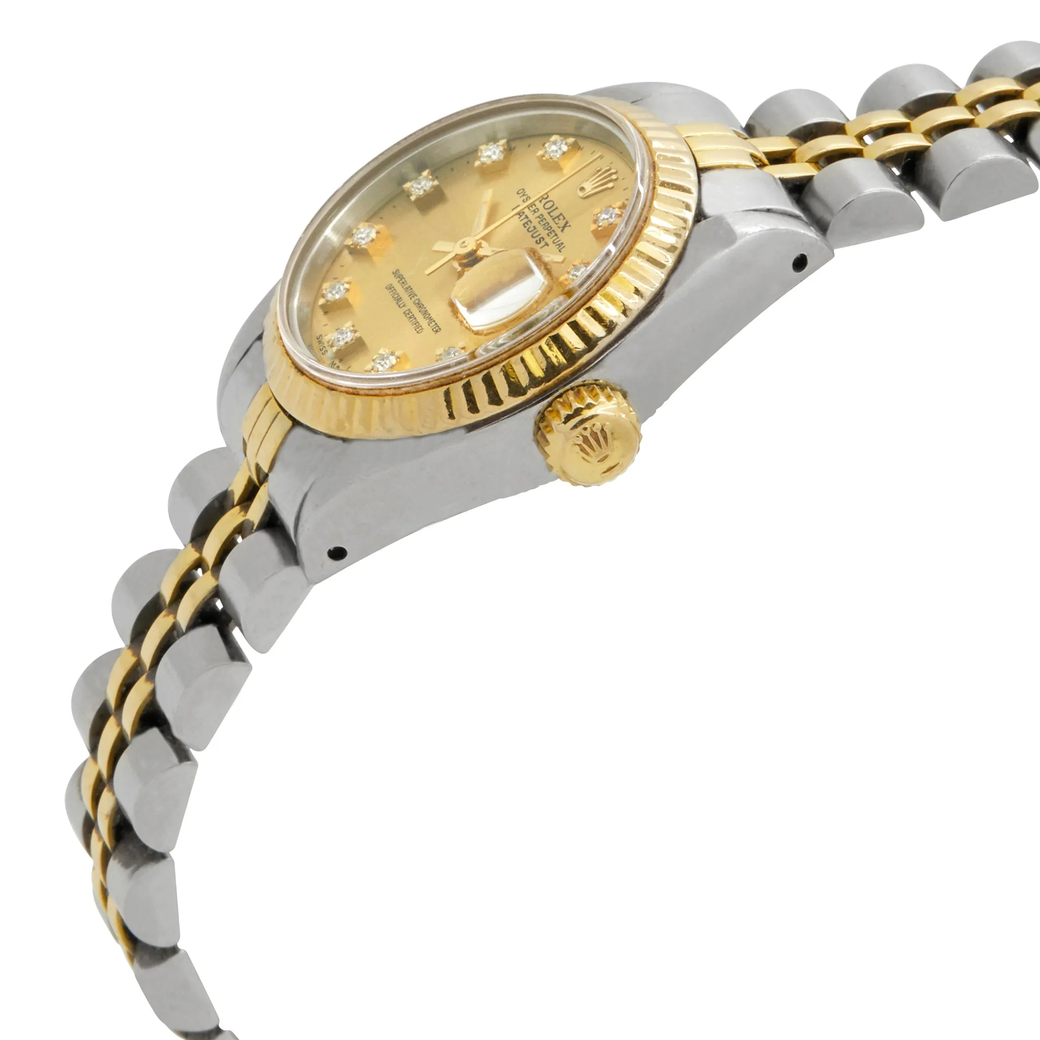 Rolex Datejust 26mm 69173 Champagne Dial Automatic Women's Watch
