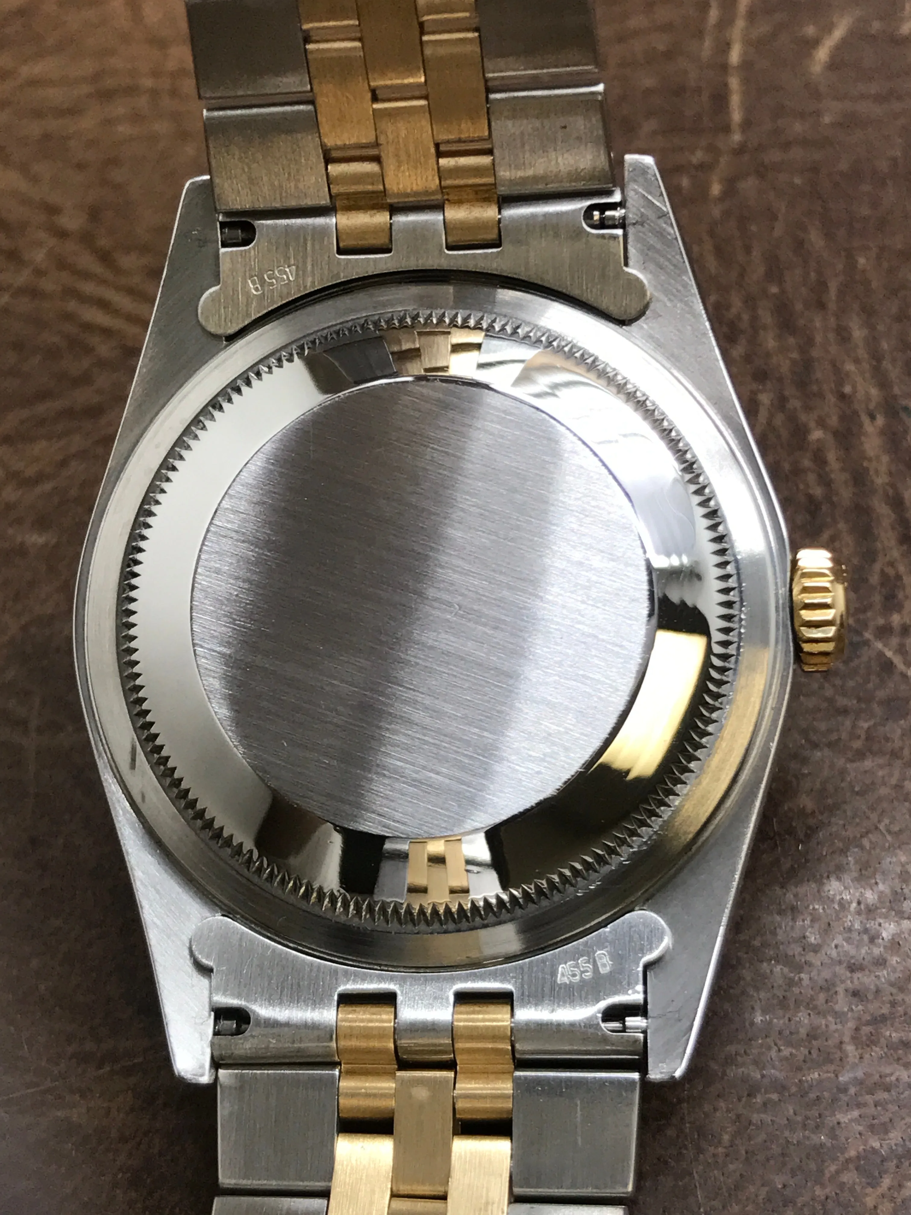 Rolex Datejust 36mm 16233 Champagne Roman Dial Automatic Watch