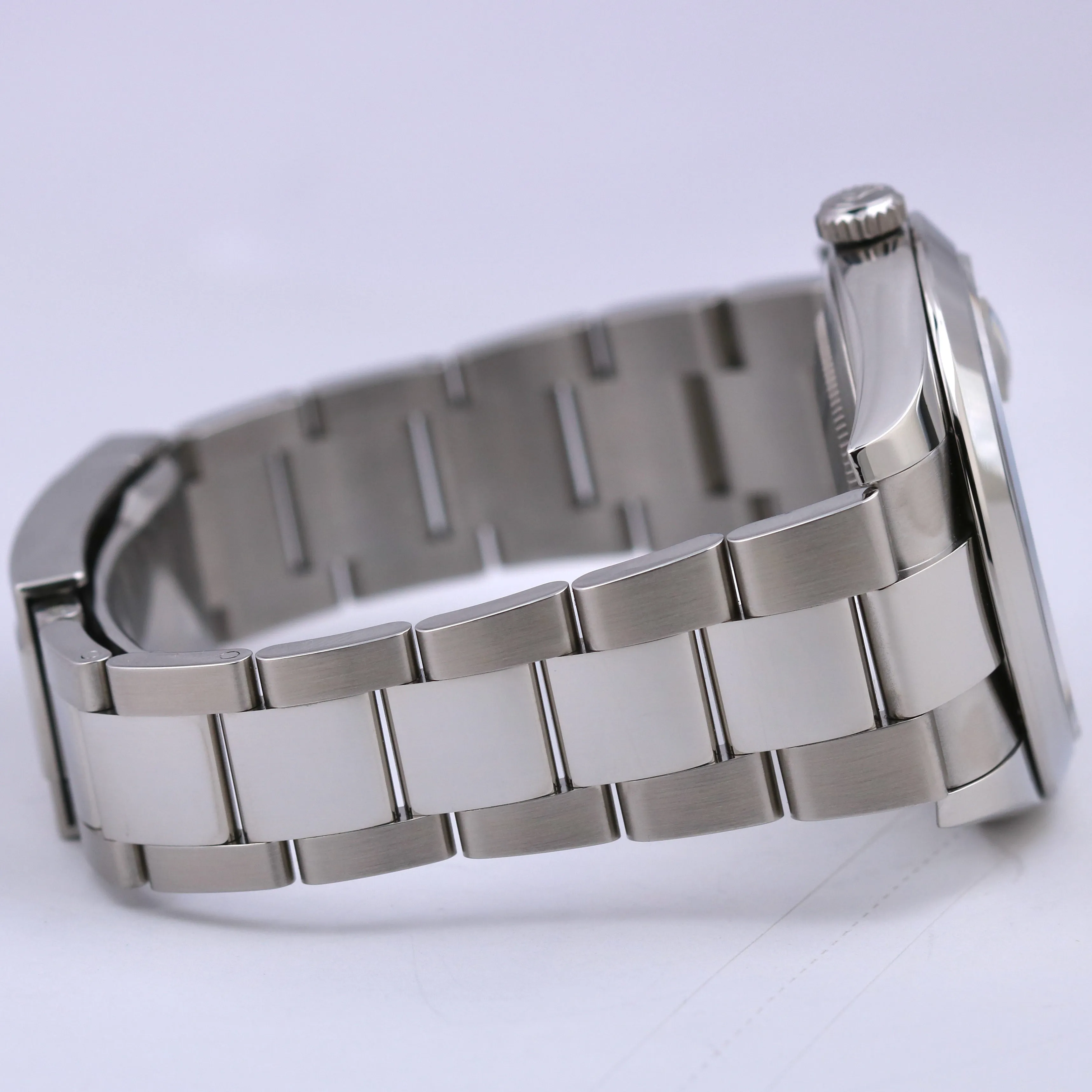 Rolex DateJust 41 BLUE Stainless Steel Smooth Oyster 41mm Date Watch 126300