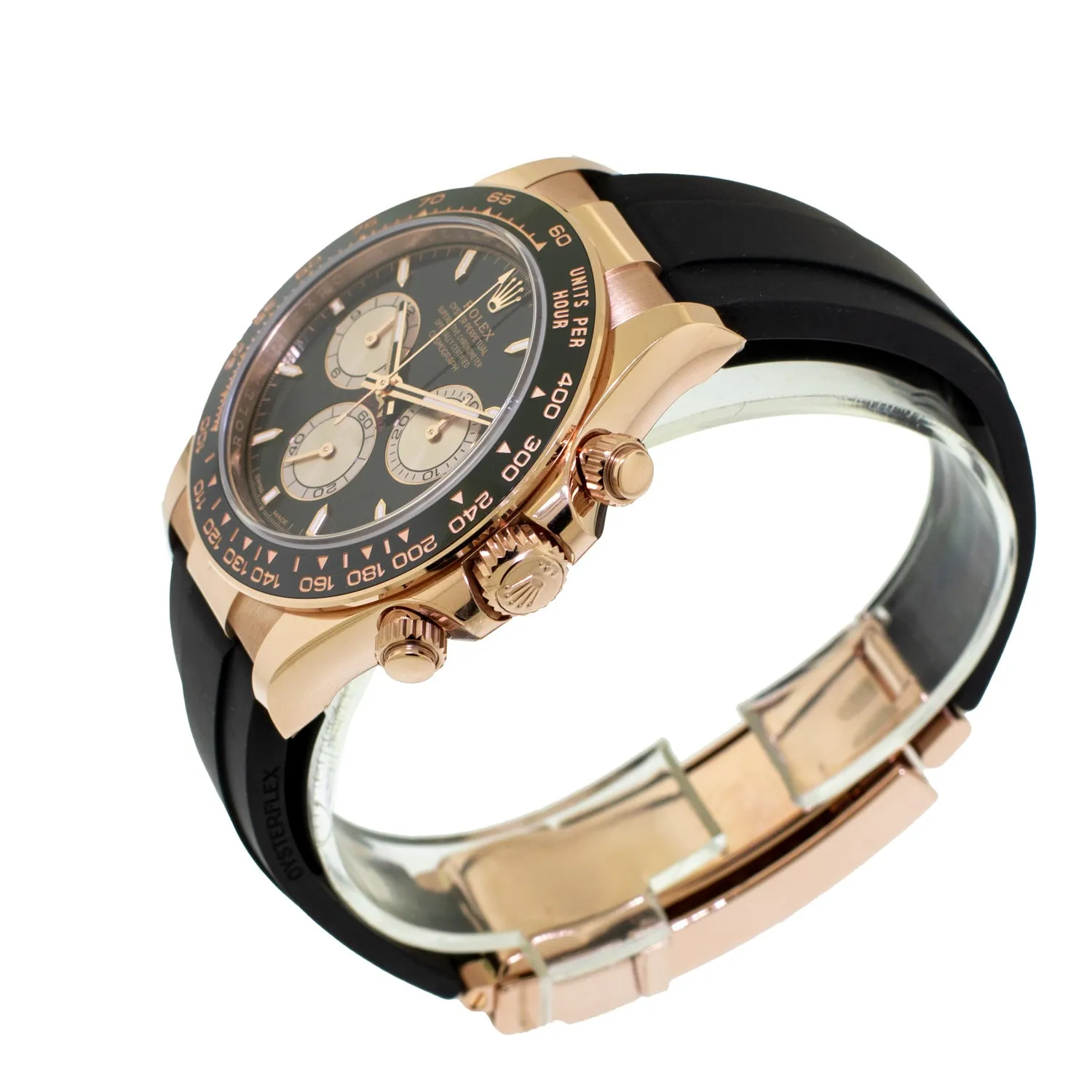 Rolex Daytona 40mm Everose Gold Black Dial & Black Bezel 126515