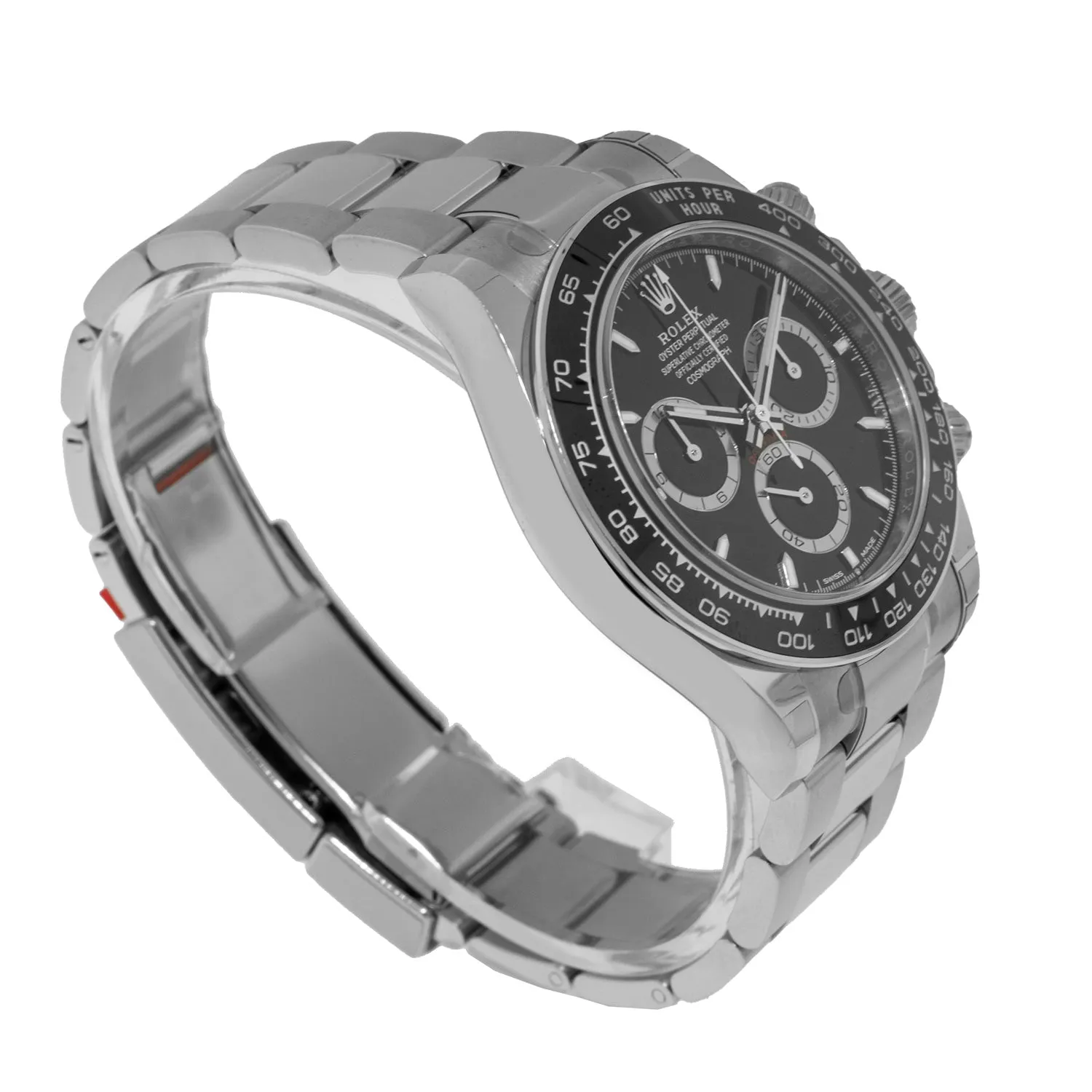 Rolex Daytona 40mm Stainless Steel Black Dial & Black Bezel 126500