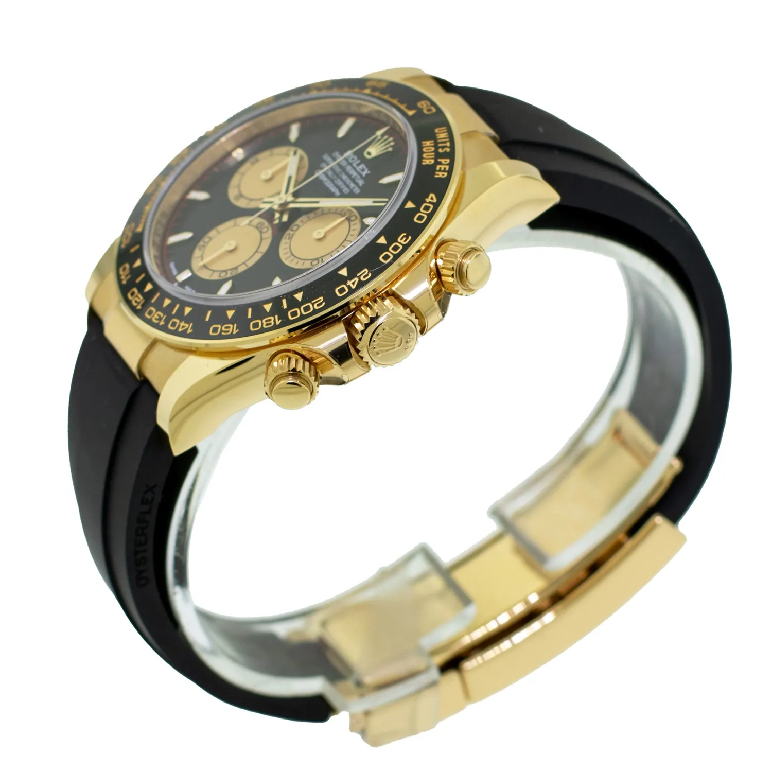 Rolex Daytona 40mm Yellow Gold Black Dial & Black Bezel "Paul Newman" 126518