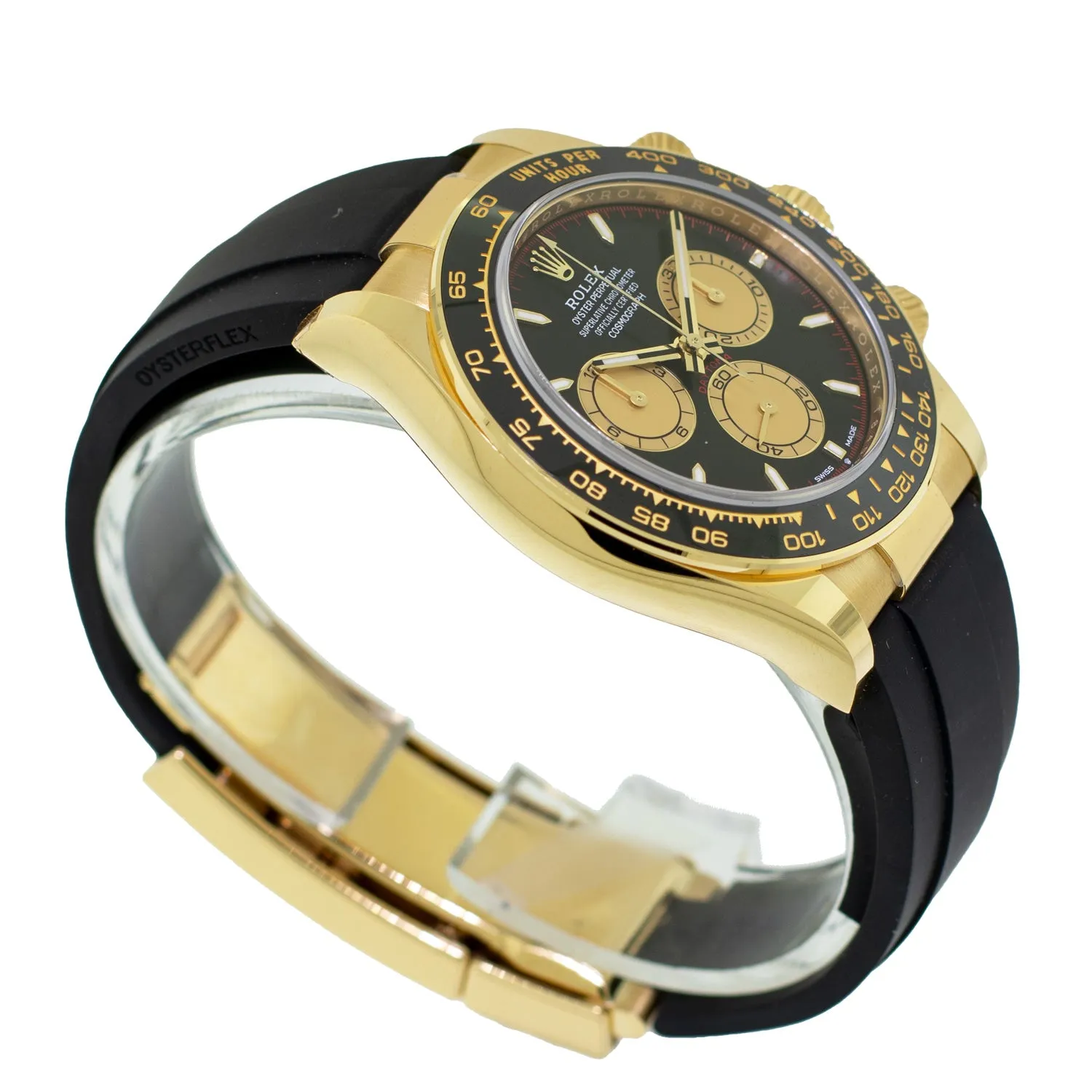 Rolex Daytona 40mm Yellow Gold Black Dial & Black Bezel "Paul Newman" 126518