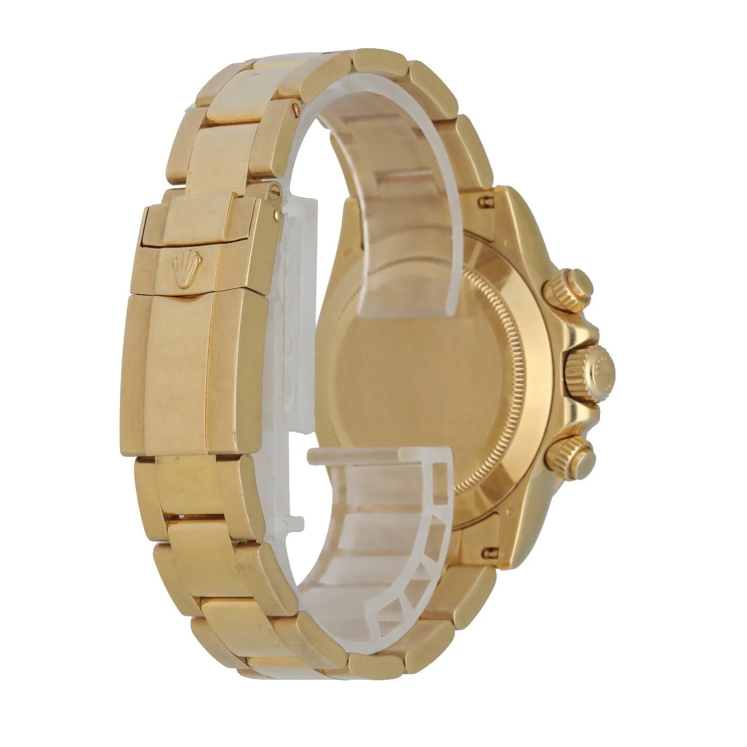 Rolex Daytona MOP 116568 Yellow Gold Baguette Diamond mens Watch