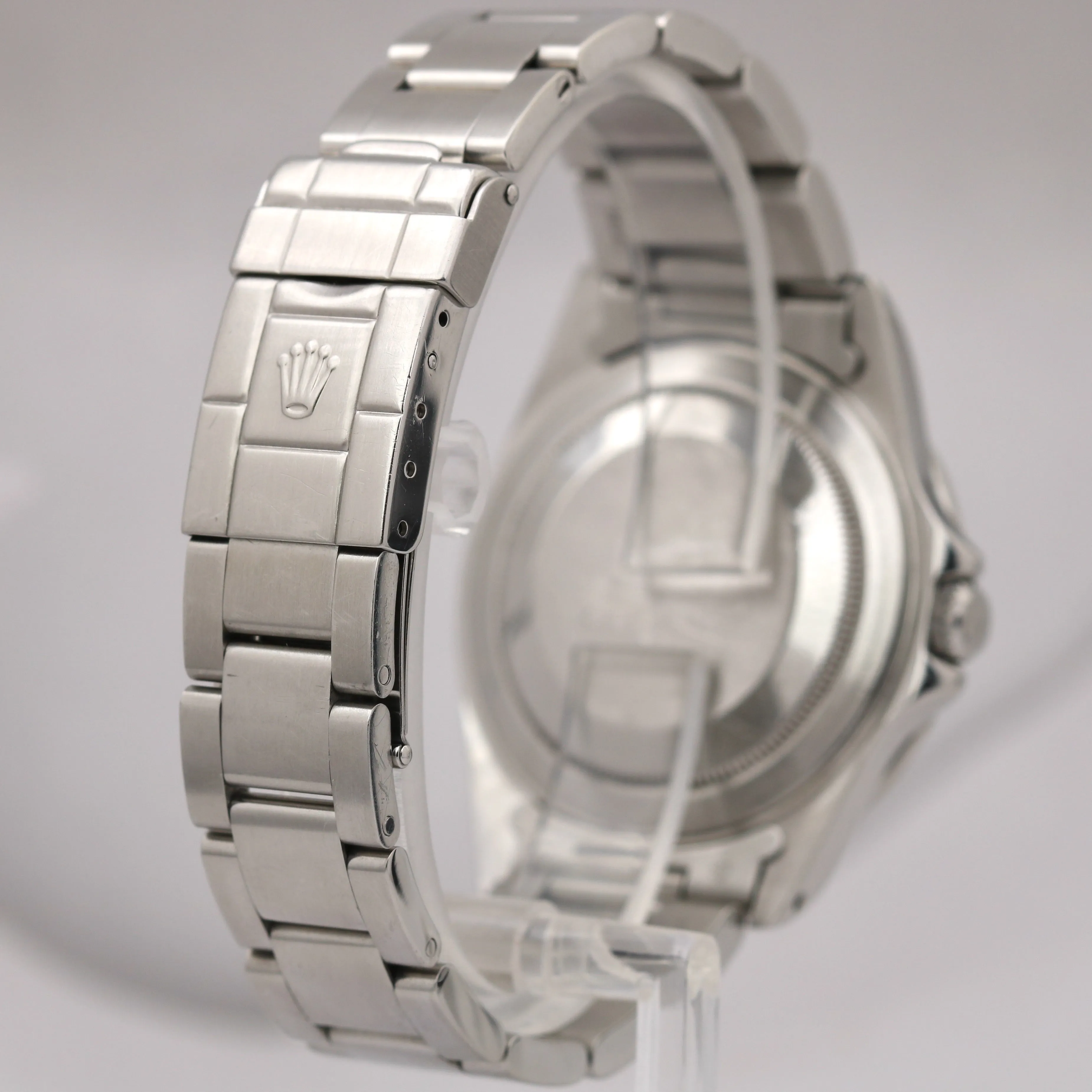 Rolex Explorer II POLAR WHITE Orange Stainless Steel 40mm Date Watch 16570