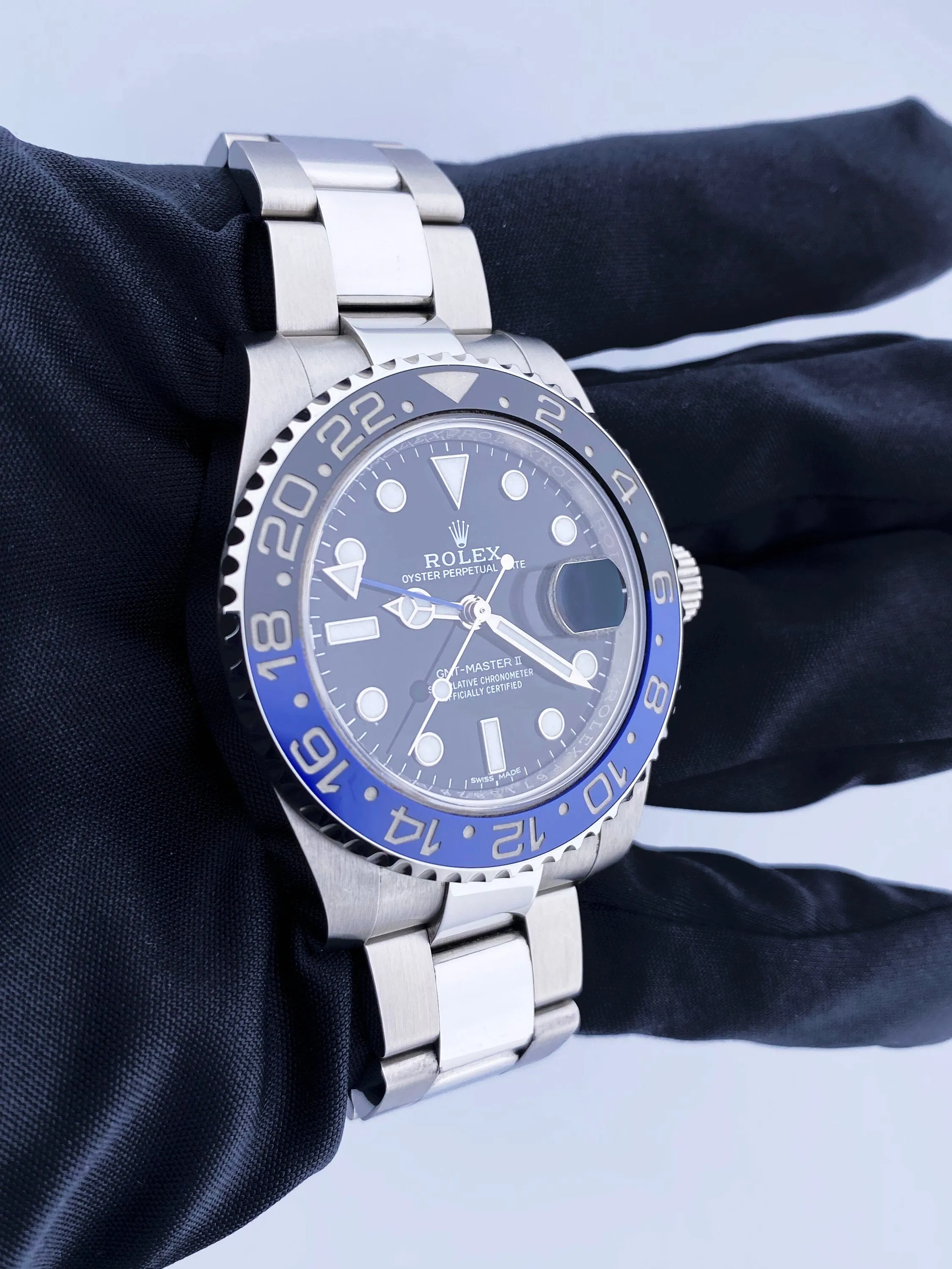 Rolex GMT-Master II 116710BLNR "Batman" Mens Watch Box Papers