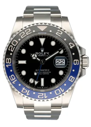 Rolex GMT-Master II 116710BLNR "Batman" Mens Watch Box Papers