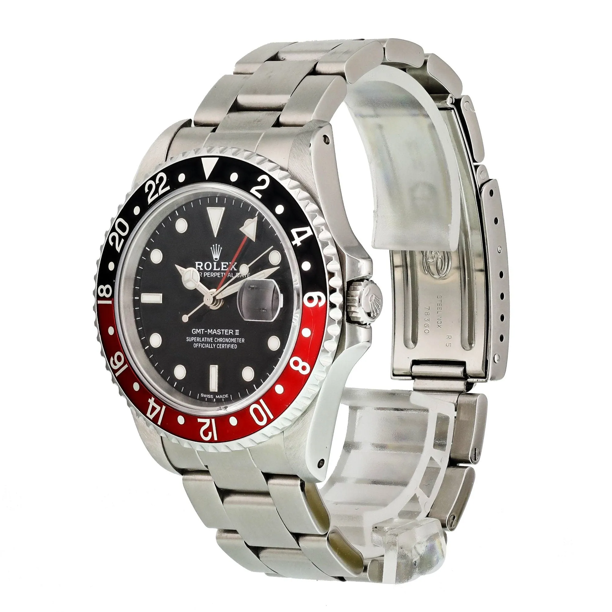 Rolex GMT Master II 16710 Coke Bezel Mens Watch