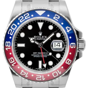 Rolex GMT-Master II 18ct White Gold Black/Indexes 116719BLRO