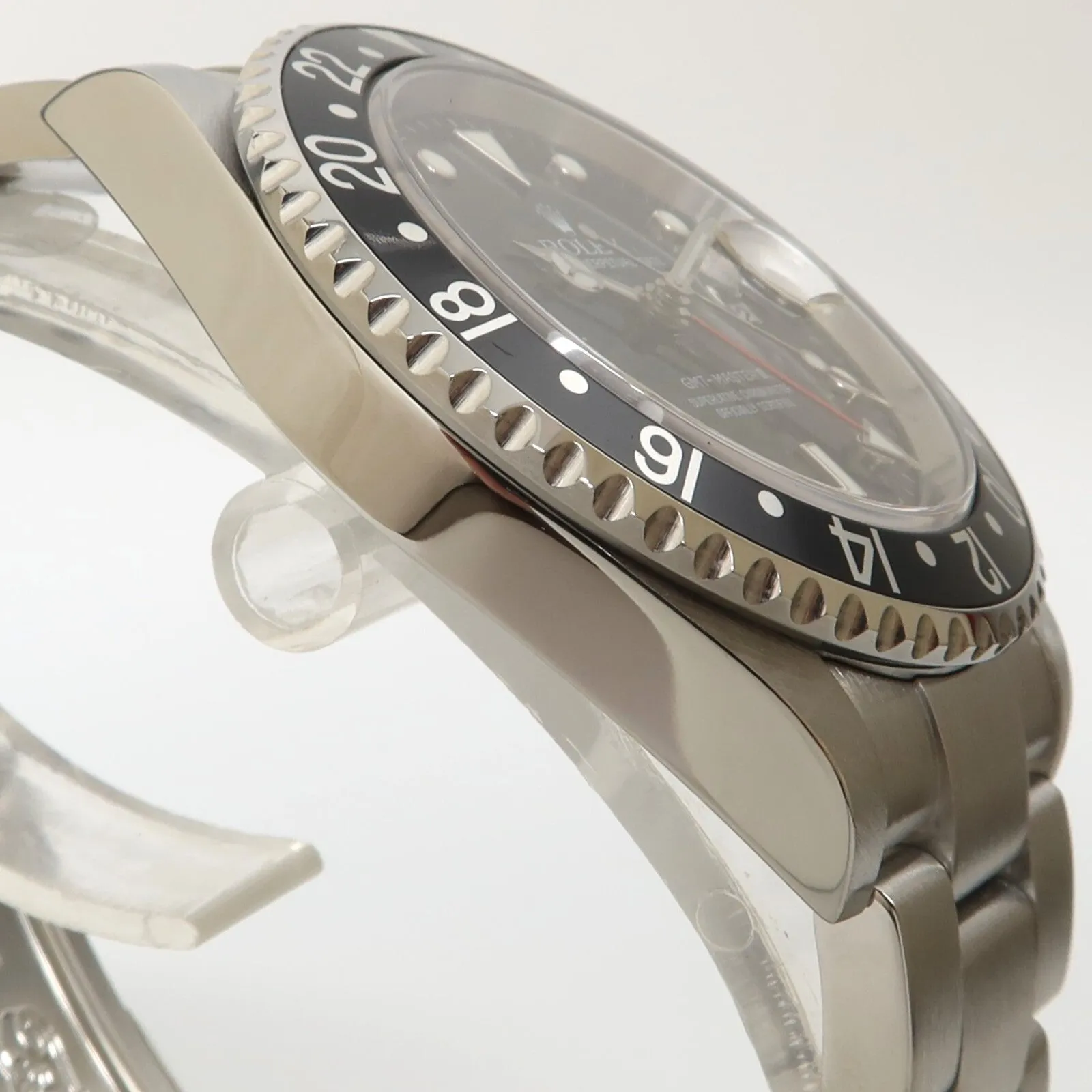 Rolex GMT-Master II Black Dial Stainless Steel 2007 Oyster Automatic 40MM 16710