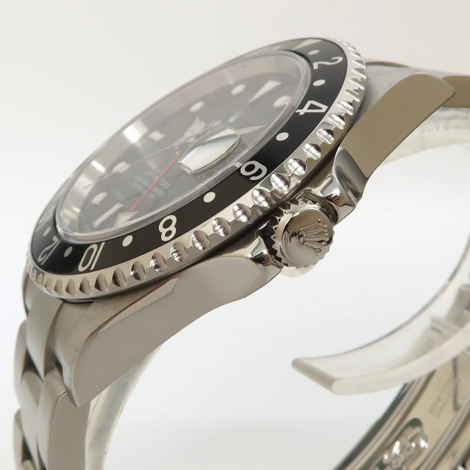 Rolex GMT-Master II Black Dial Stainless Steel 2007 Oyster Automatic 40MM 16710