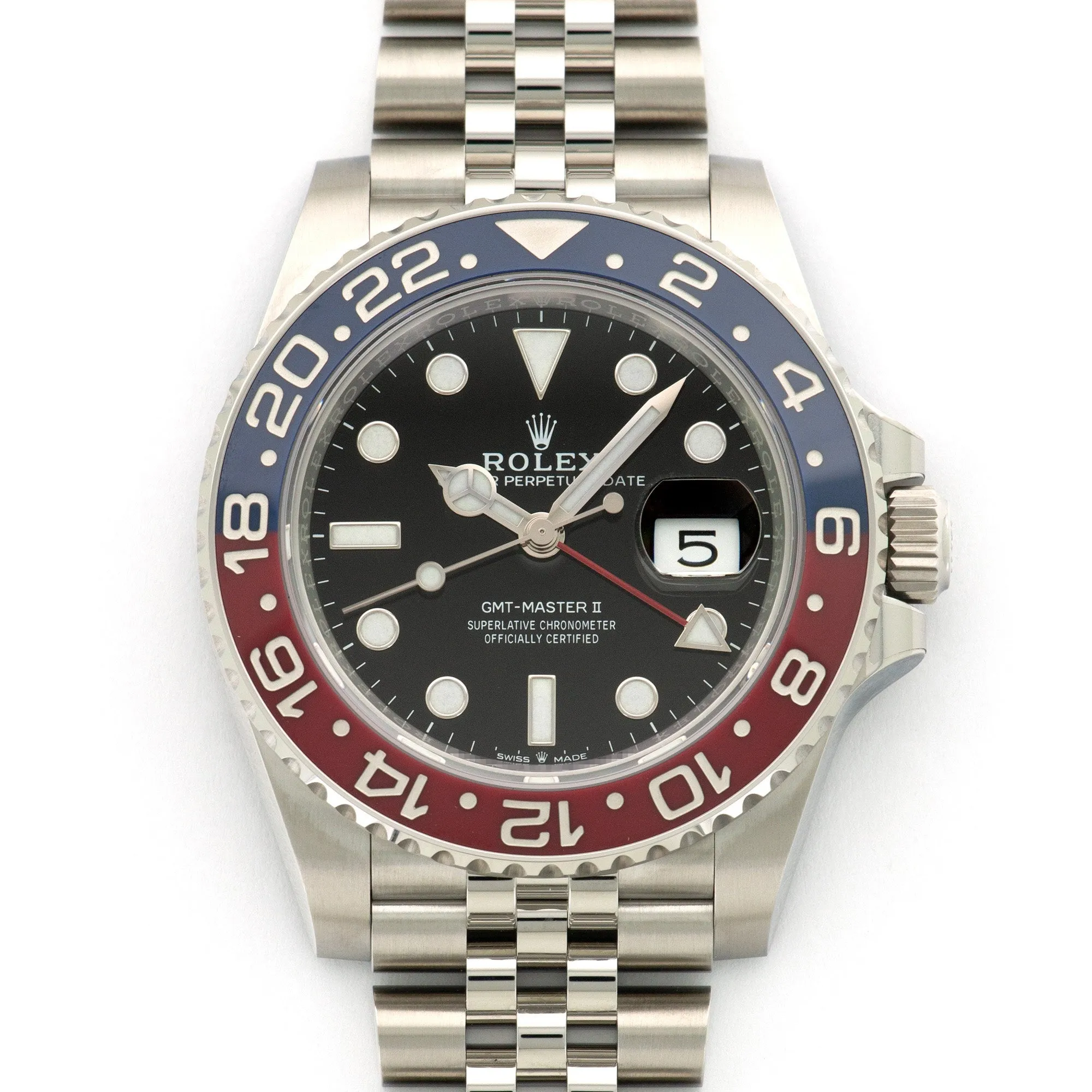 Rolex GMT-Master II Ceramic Pepsi Watch Ref. 126710