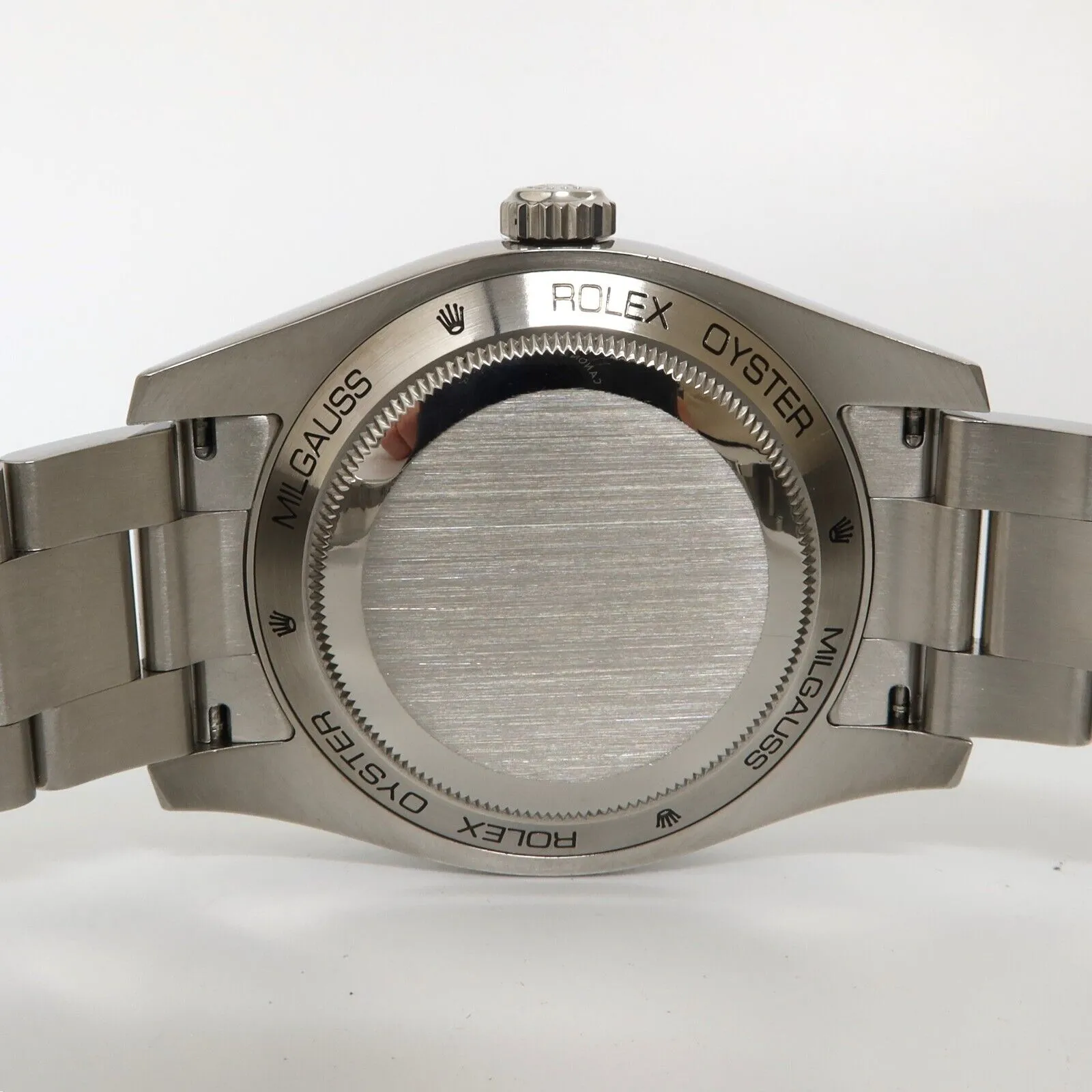 Rolex Milgauss Black Dial Green Crystal Stainless Steel 40MM Automatic 116400GV