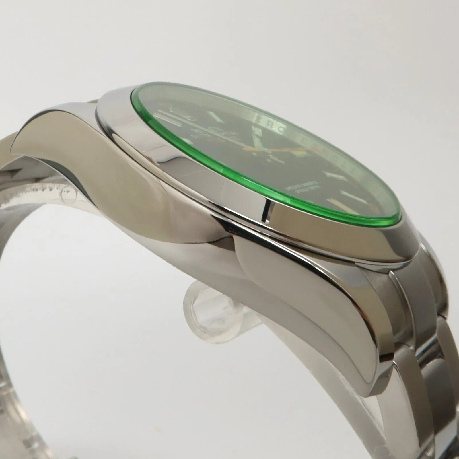 Rolex Milgauss Black Dial Green Crystal Stainless Steel 40MM Automatic 116400GV