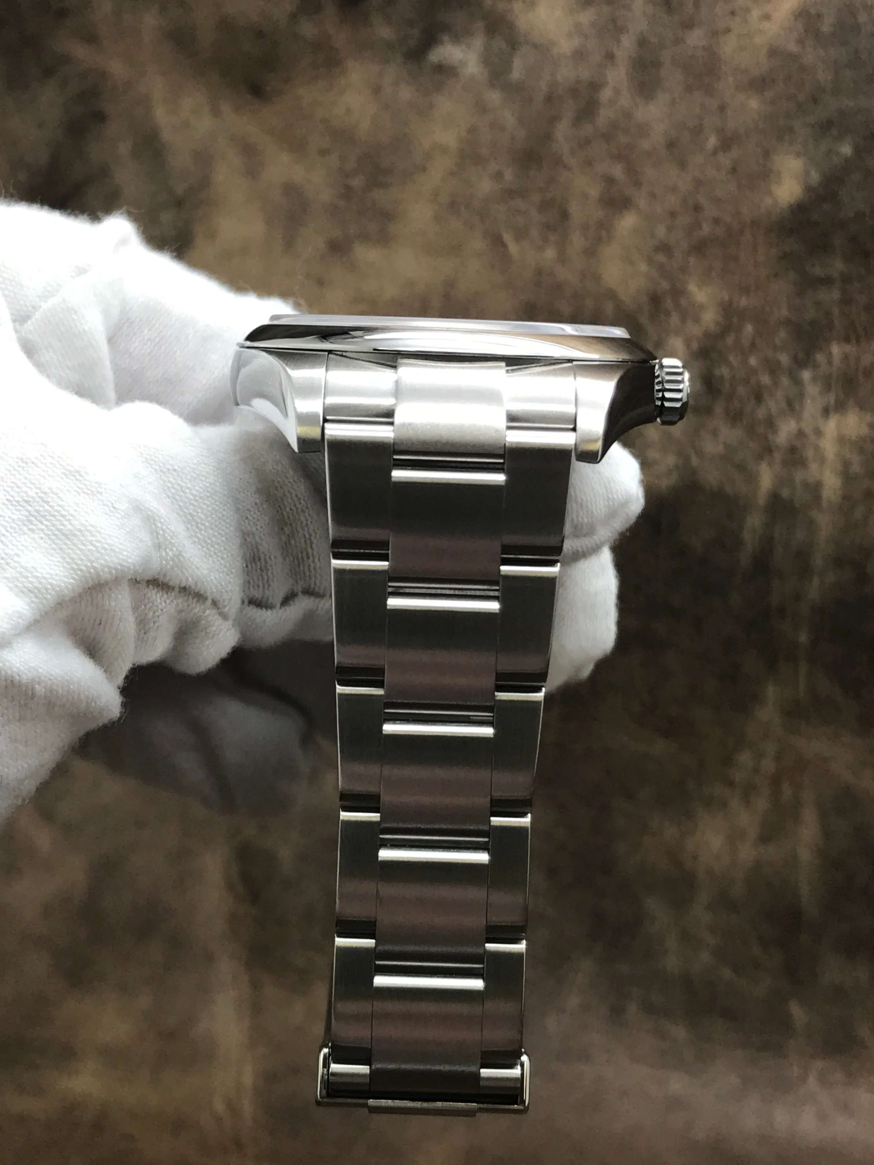 Rolex Oyster Perpetual 39mm 114300 Dark Rhodium Dial Automatic Watch