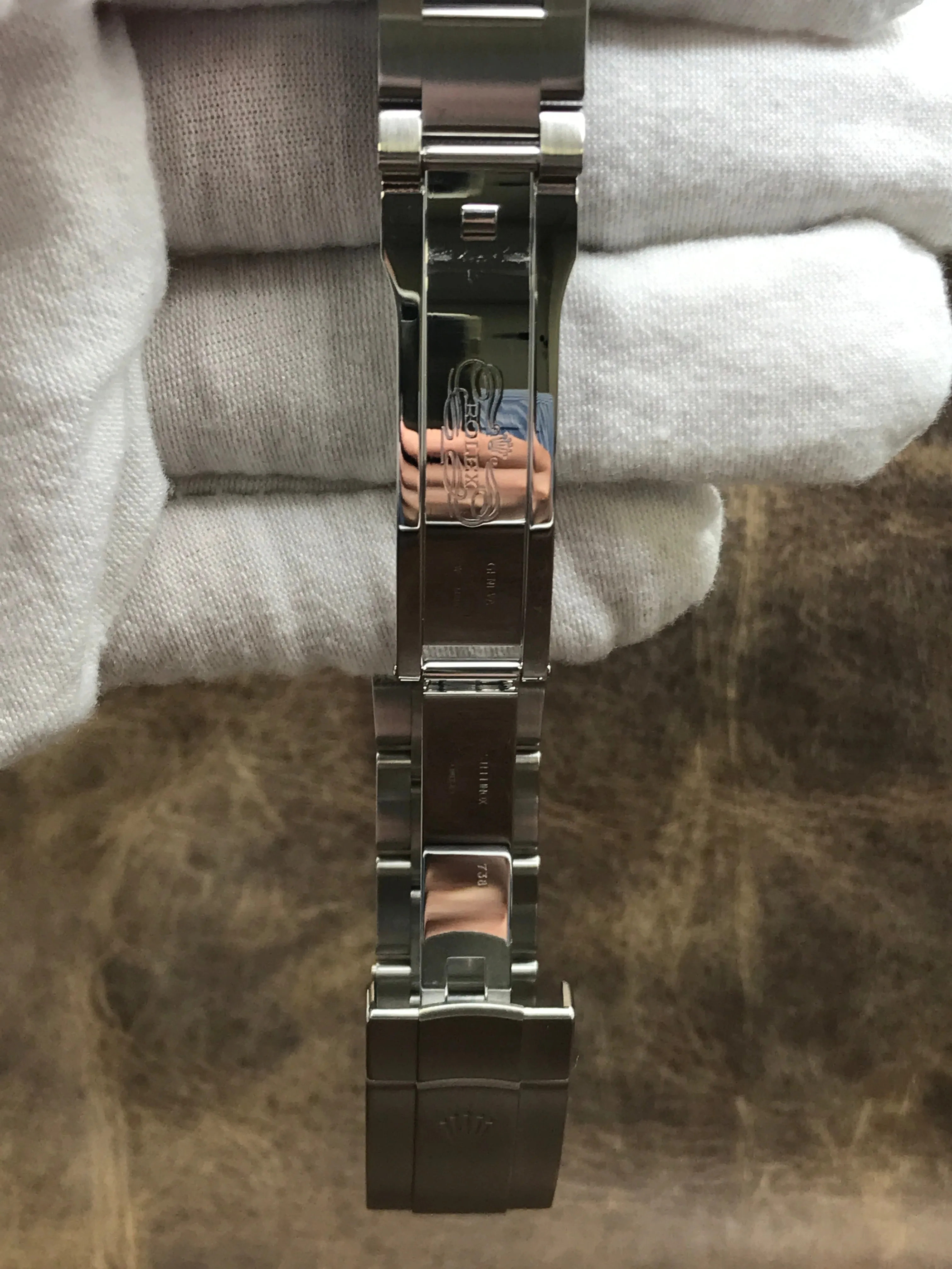 Rolex Oyster Perpetual 39mm 114300 Dark Rhodium Dial Automatic Watch
