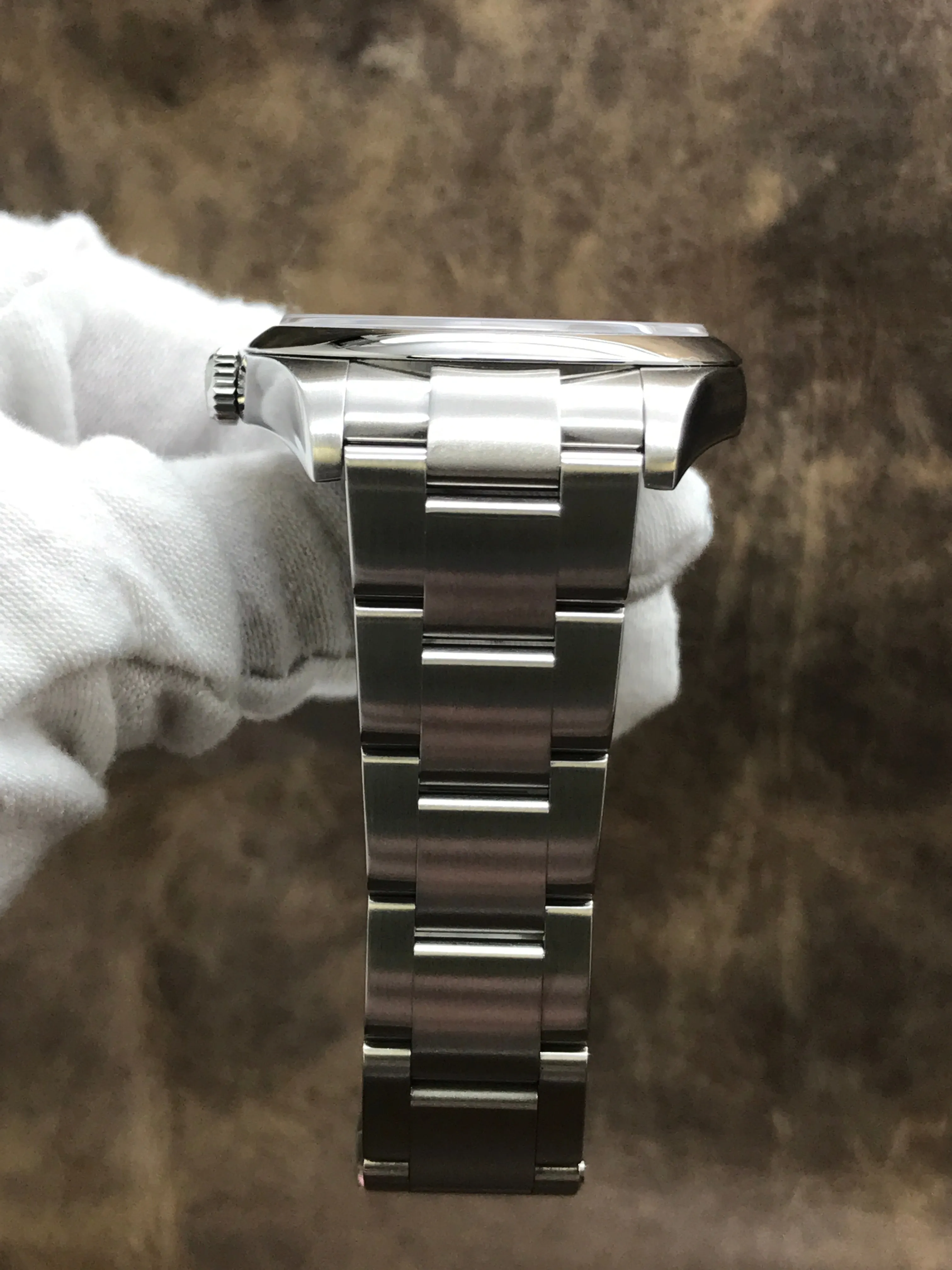 Rolex Oyster Perpetual 39mm 114300 Dark Rhodium Dial Automatic Watch