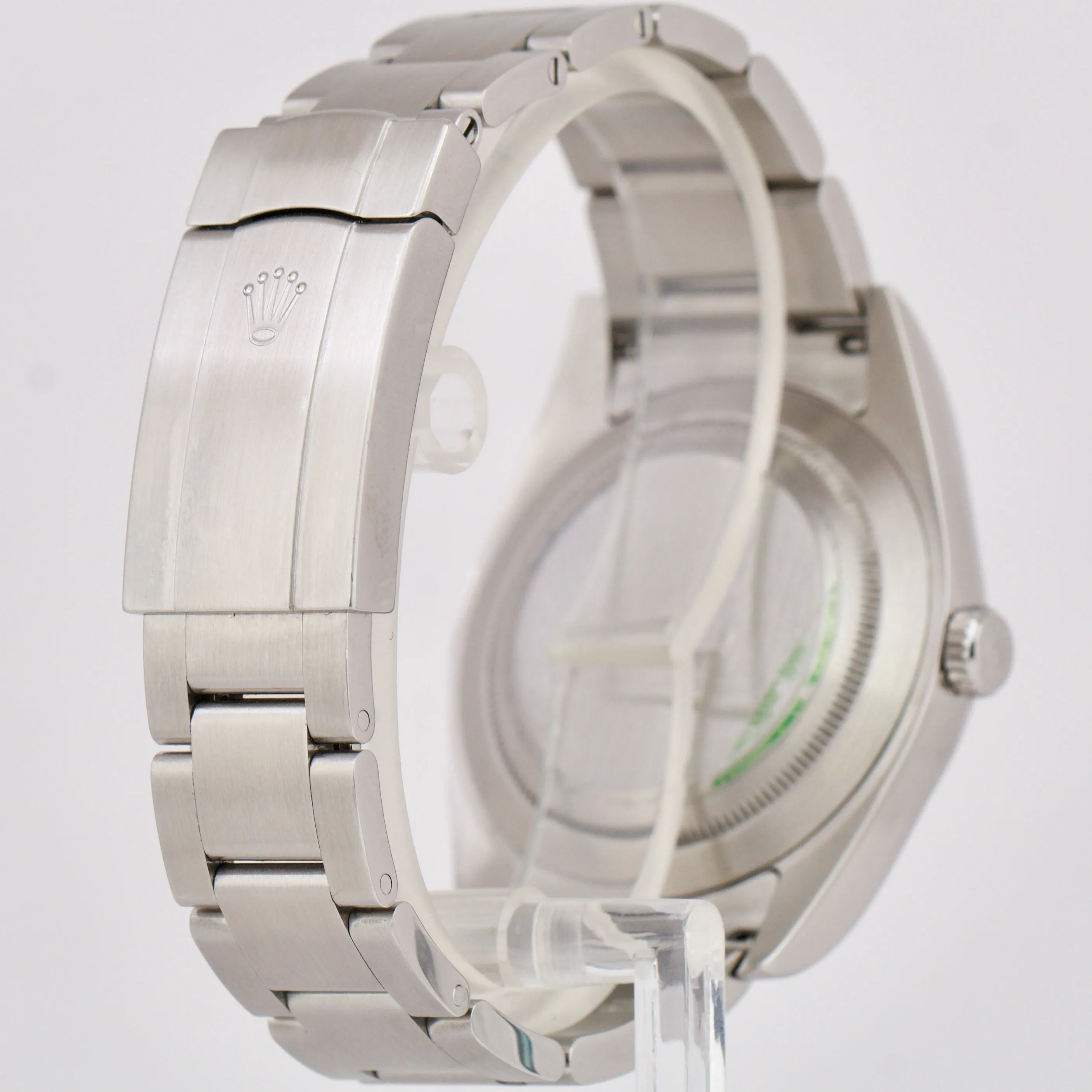 Rolex Oyster Perpetual 39mm GRAPE Purple Stainless Steel Oyster Watch 114300