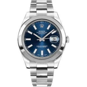Rolex Oyster Perpetual Datejust Blue 116300