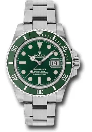 Rolex Oyster Submariner 40 Watch 116610LV