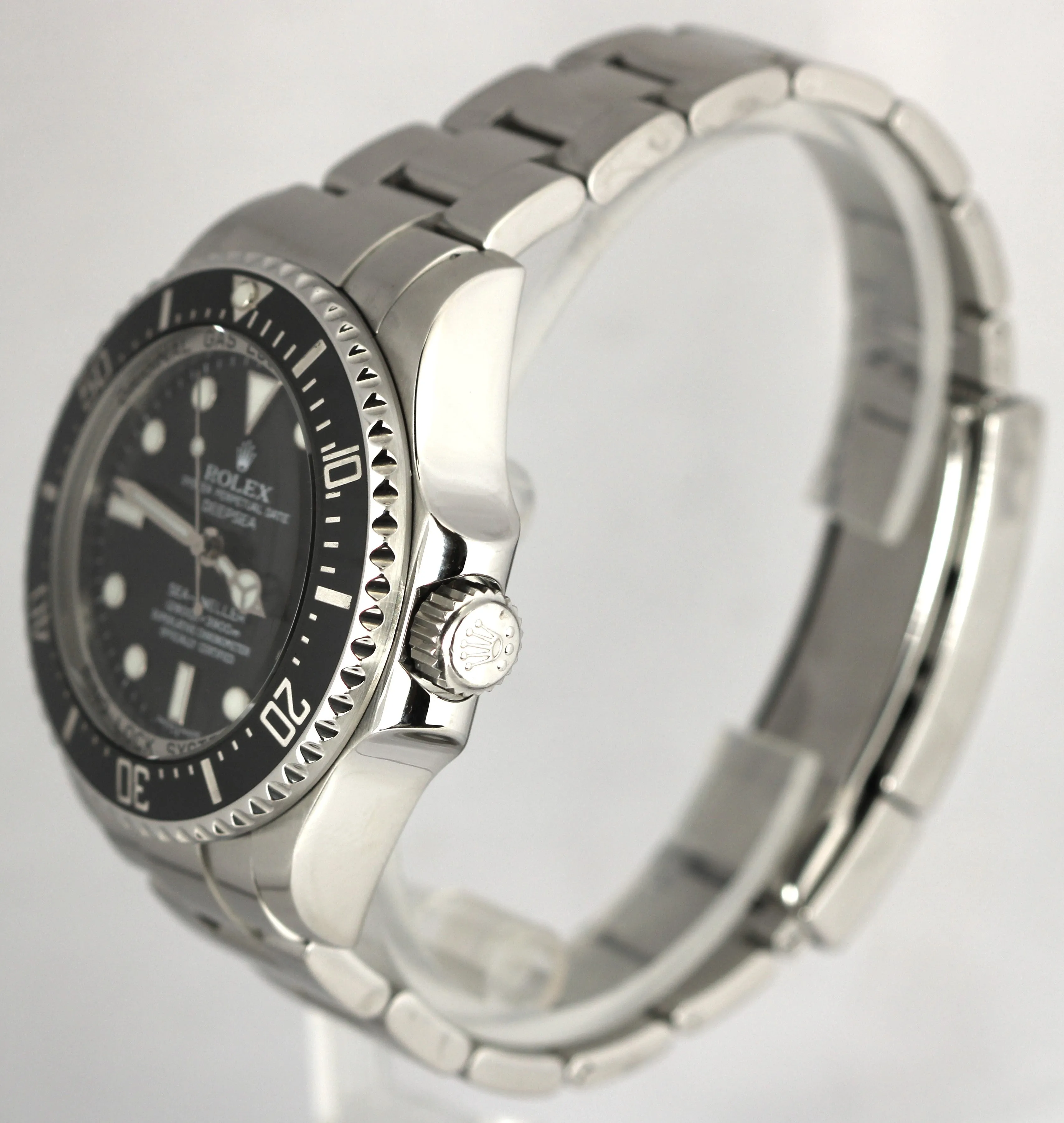 Rolex Sea-Dweller Deepsea PAPERS Stainless Steel Black 44mm 116660 Watch B P
