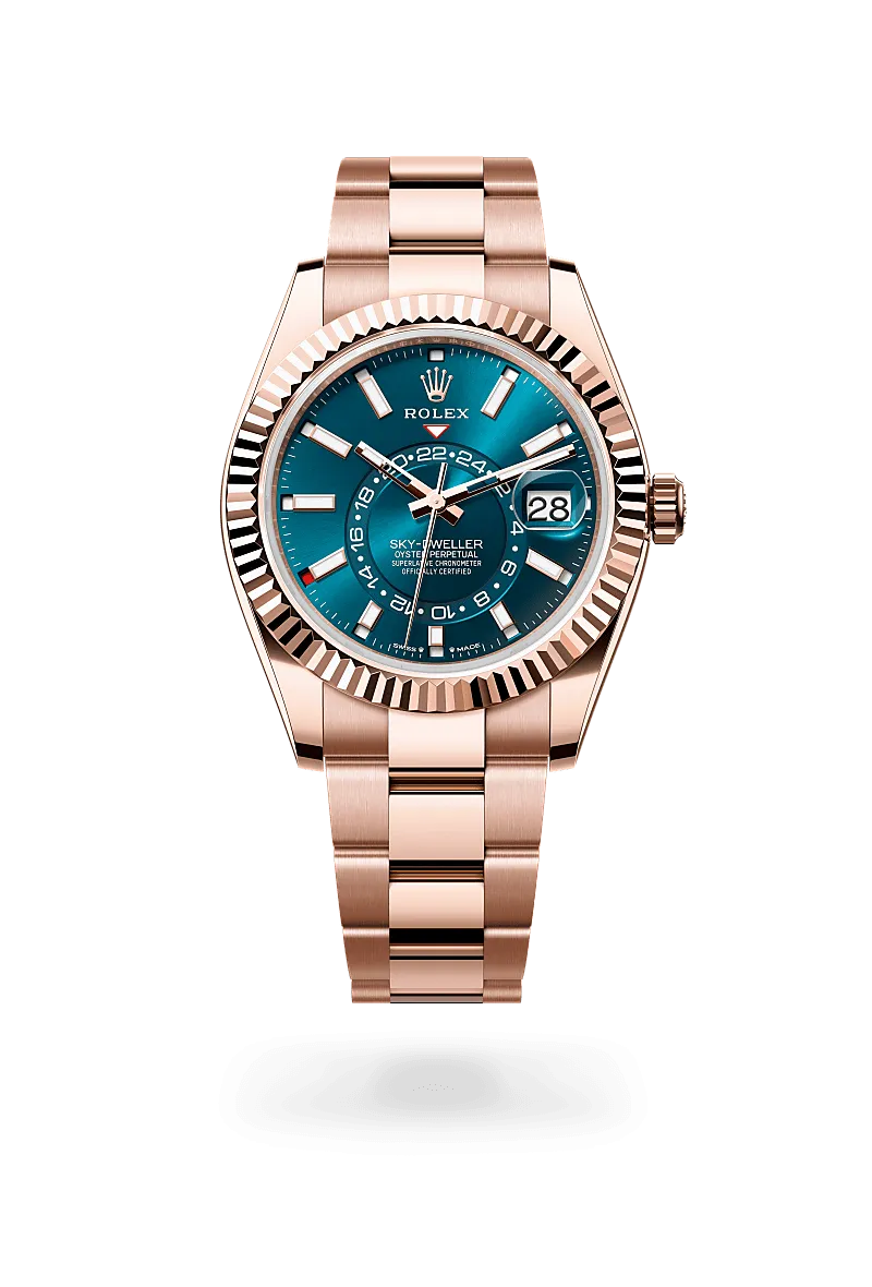 Rolex Sky-Dweller in 18 kt Everose gold, M336935-0001 | Walters & Hogsett