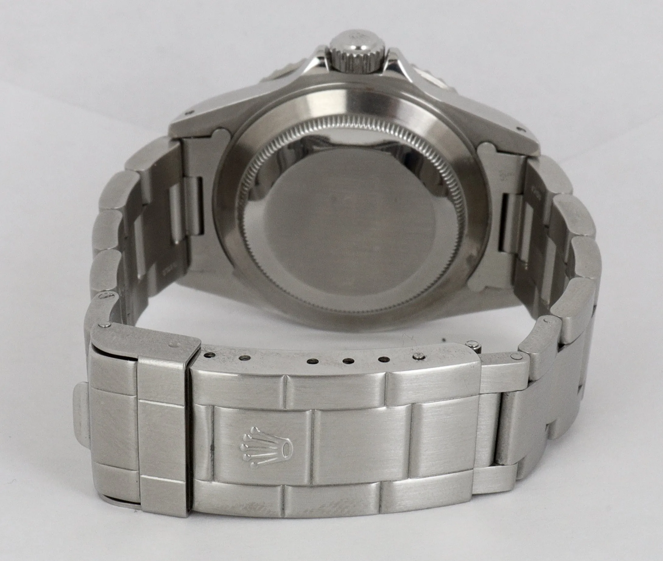 Rolex Submariner 4-Line No-Date 14060 ENGRAVED REHAUT Stainless Steel Z Black
