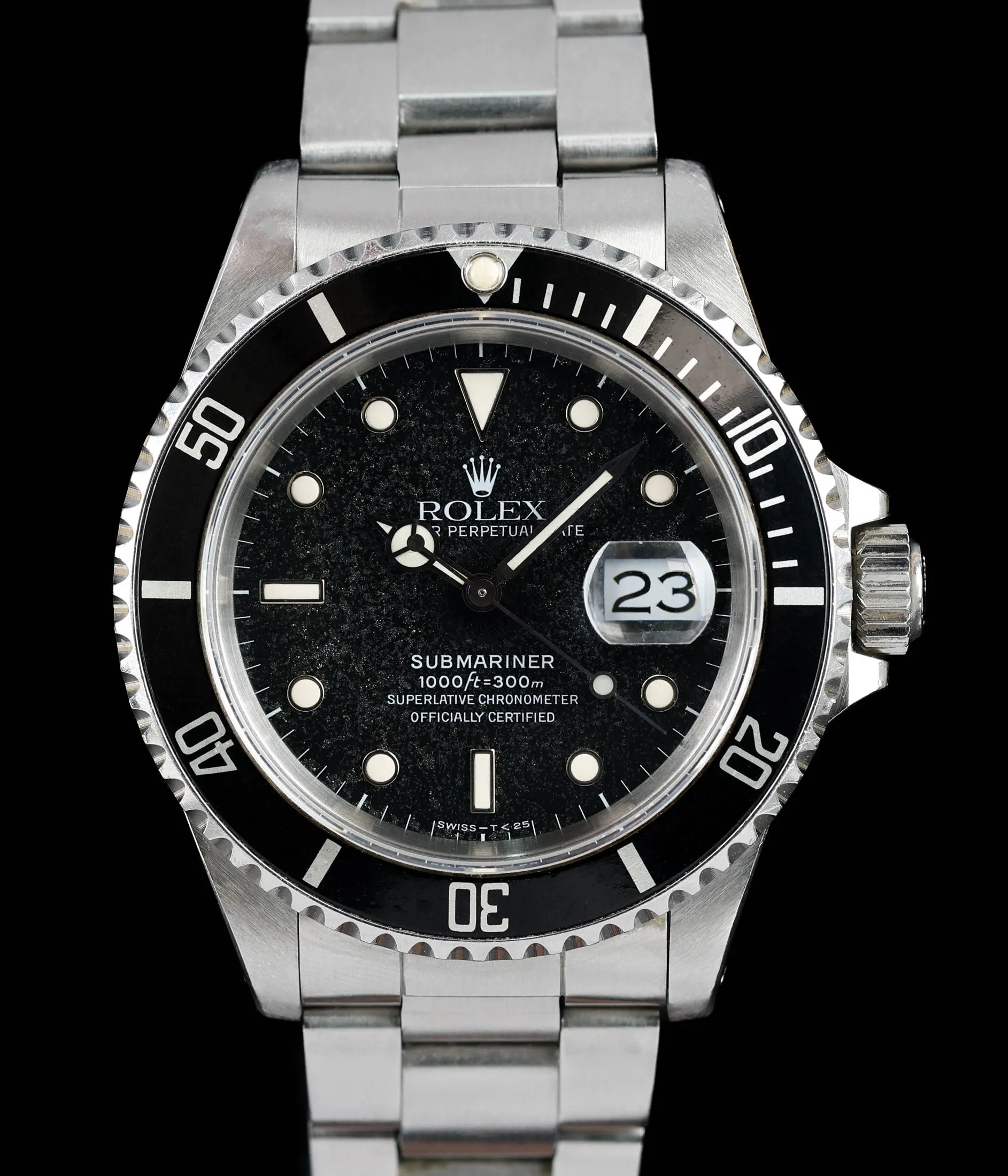 Rolex Submariner 40MM 16610 'Stardust Dial' 1989