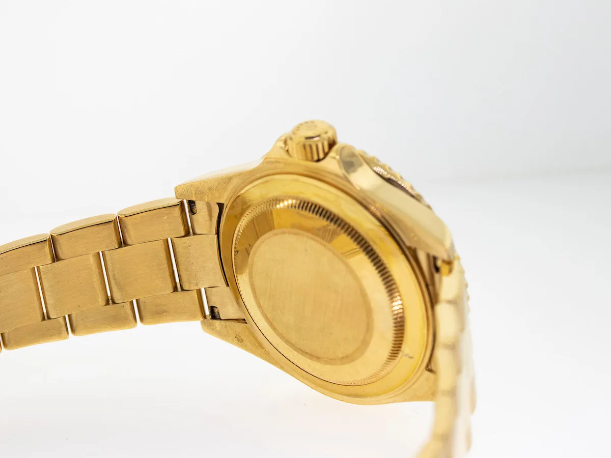 Rolex Submariner Date 40mm Yellow Gold Blue Dial & Blue Bezel 16618
