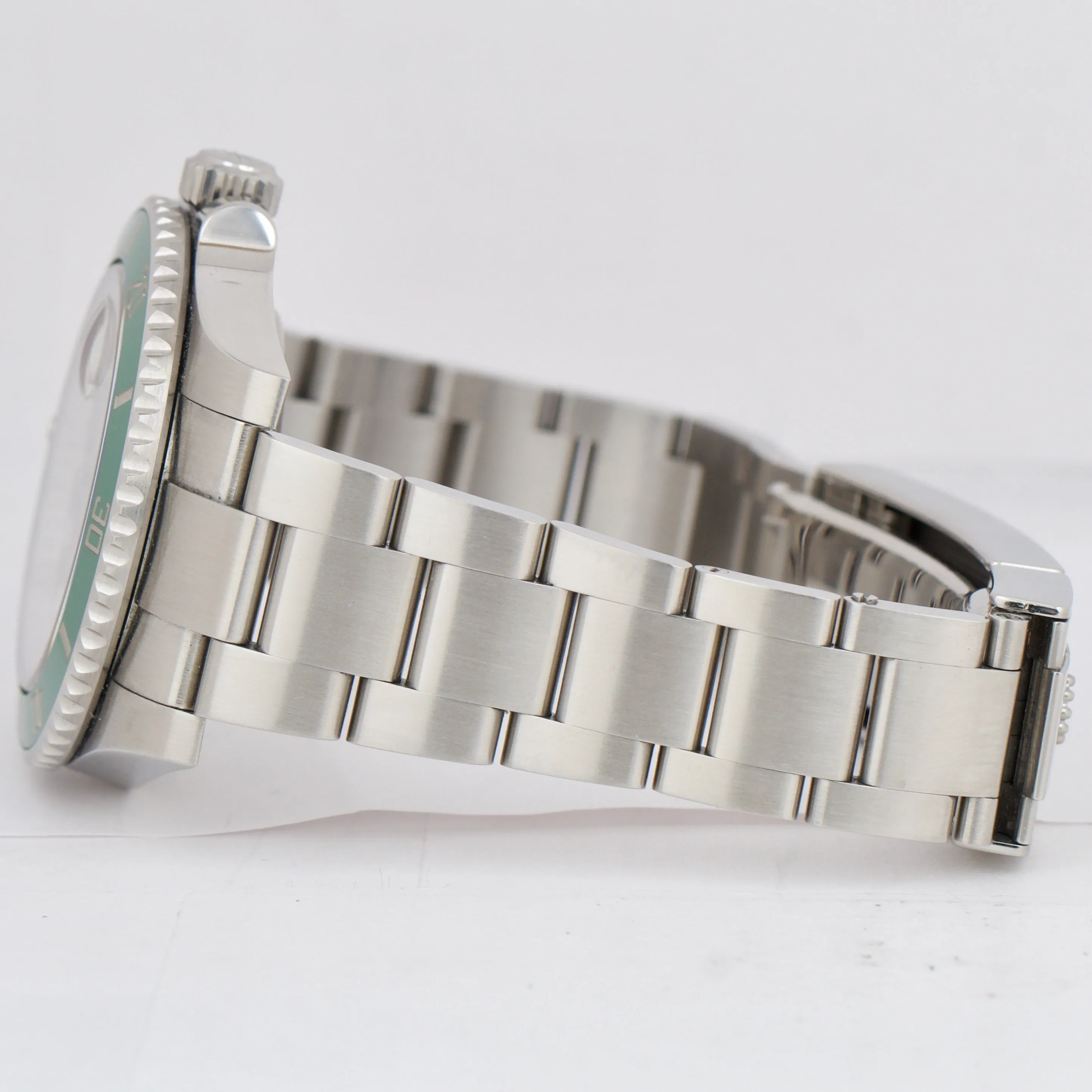 Rolex Submariner Date HULK Stainless Steel Green 40mm 116610 LV Watch CARD B P