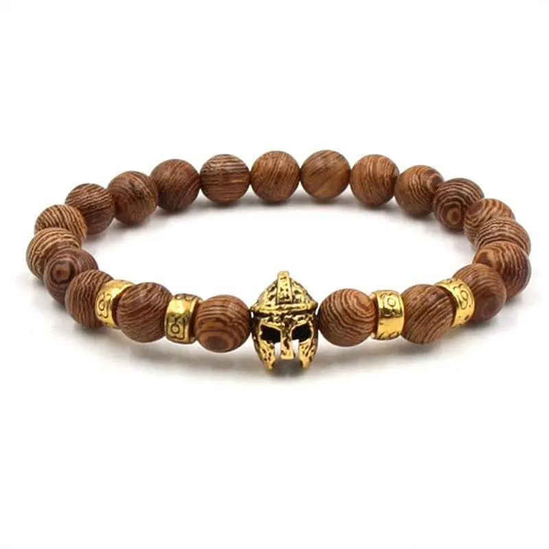 Roman Warrior Helmet Bracelet