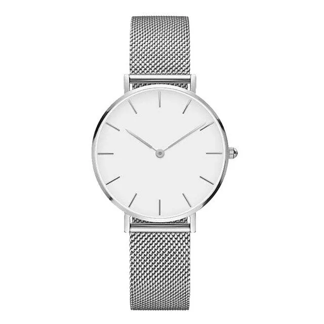 Rose Gold Mesh Watches