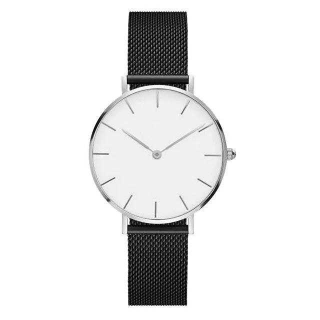 Rose Gold Mesh Watches