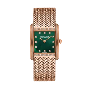 Saint Honore Palais Royal Women's Green Dial Rose Gold Watch