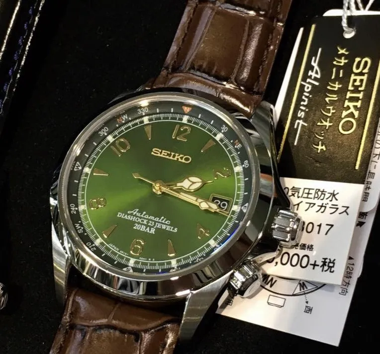 Seiko Alpinist Automatic Green Dial SARB017
