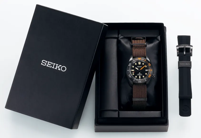 Seiko Prospex 2022 The Black Series Limited Edition 1968 Diver's Modern Re-interpretation Automatic 200M SPB255 (SBDC155)