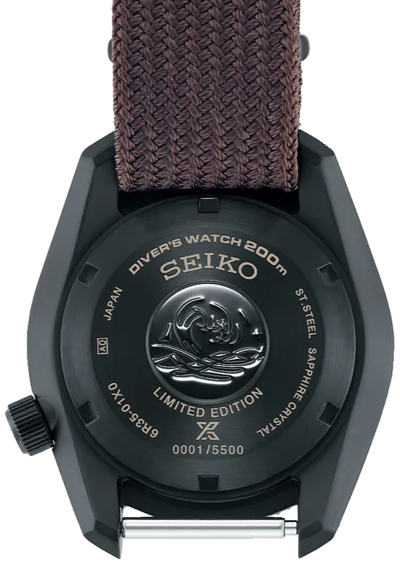 Seiko Prospex 2022 The Black Series Limited Edition 1968 Diver's Modern Re-interpretation Automatic 200M SPB255 (SBDC155)