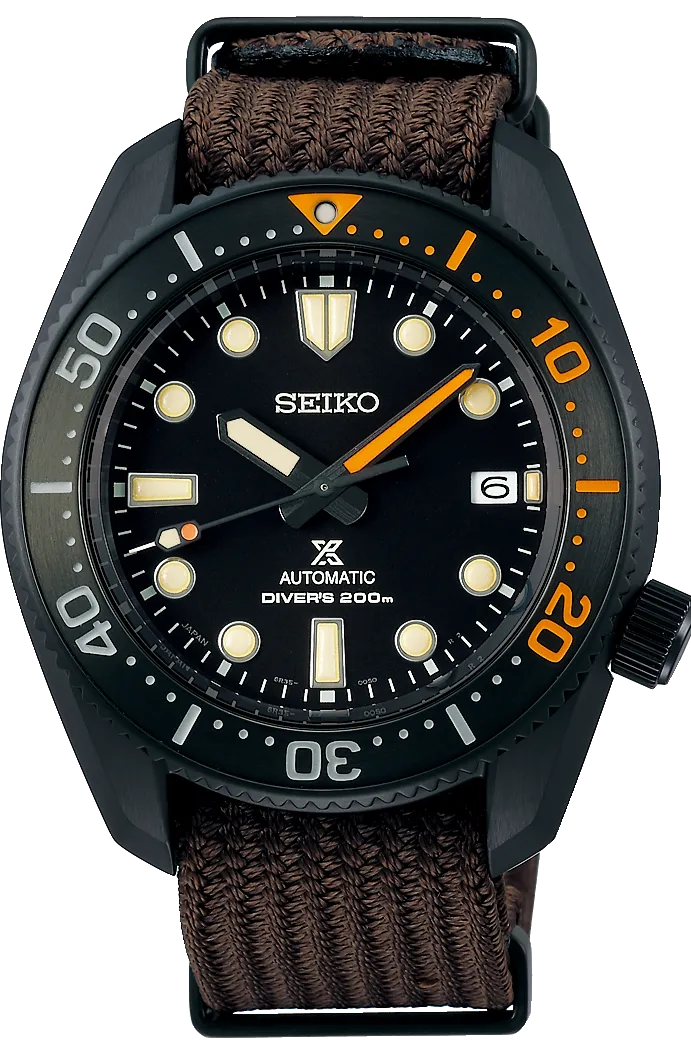 Seiko Prospex 2022 The Black Series Limited Edition 1968 Diver's Modern Re-interpretation Automatic 200M SPB255 (SBDC155)
