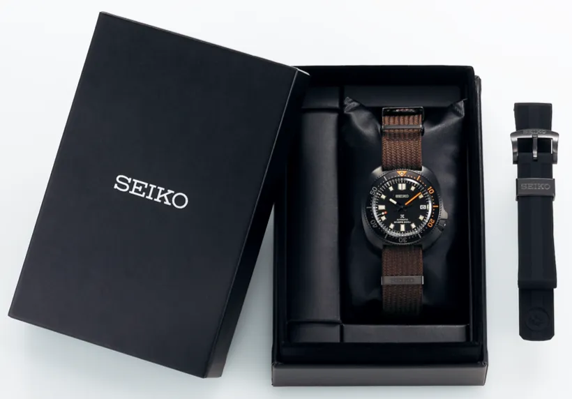 Seiko Prospex 2022 The Black Series Limited Edition 1970 Diver's Modern Re-interpretation Automatic 200M "Captain Willard" SPB257