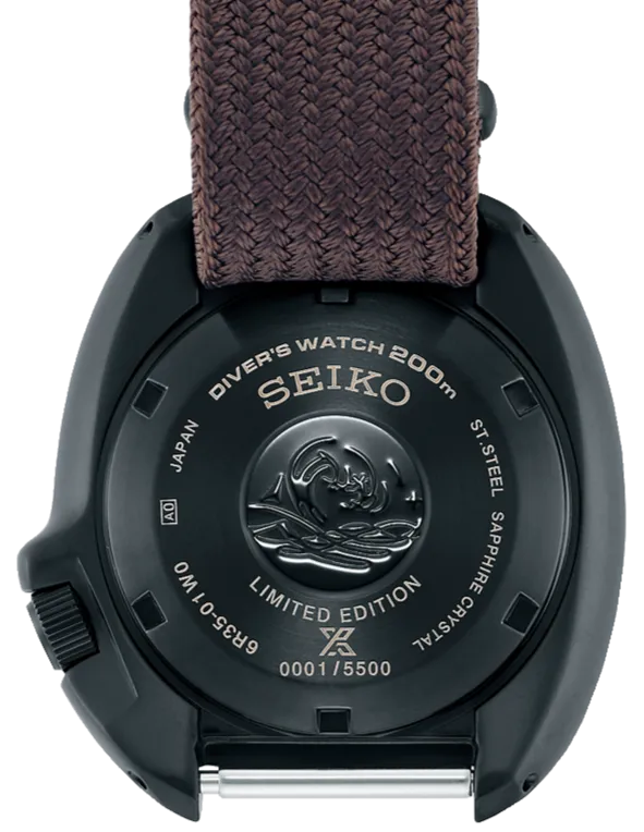 Seiko Prospex 2022 The Black Series Limited Edition 1970 Diver's Modern Re-interpretation Automatic 200M "Captain Willard" SPB257
