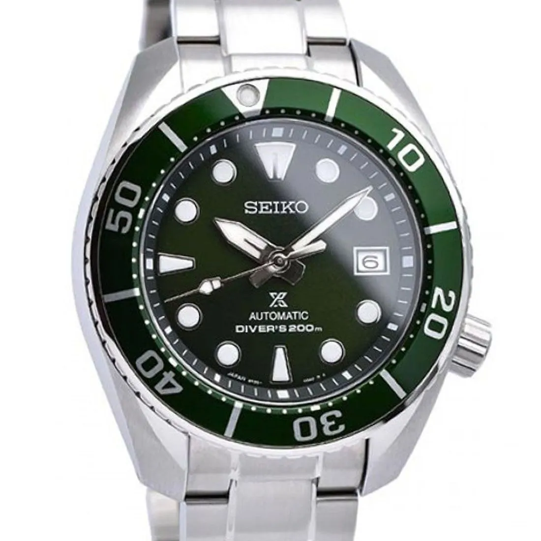 Seiko Prospex Green SUMO 3rd Gen Divers Watch SPB103 SPB103J1