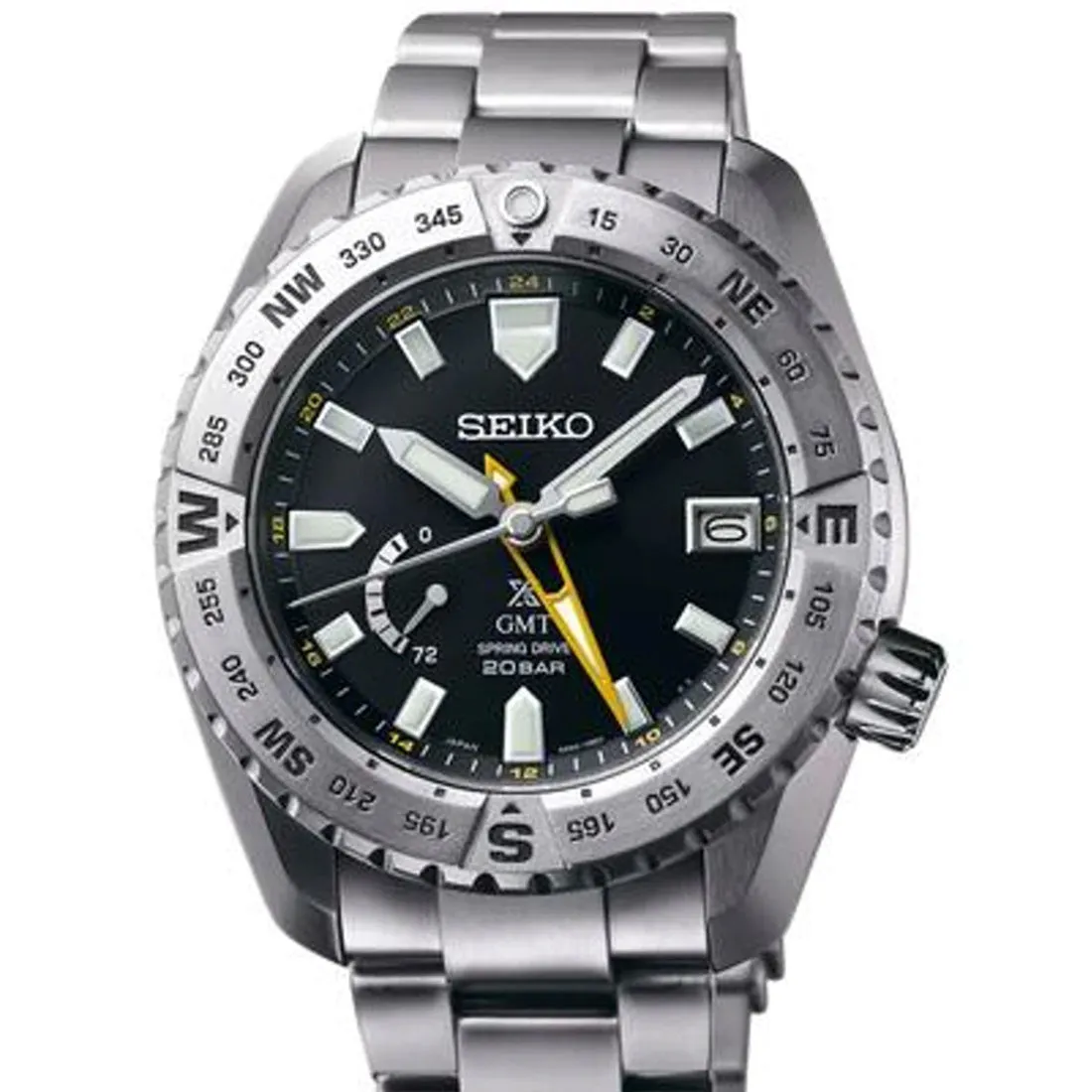 Seiko Prospex LX Line GMT Spring Drive Watch SNR025 SNR025J1