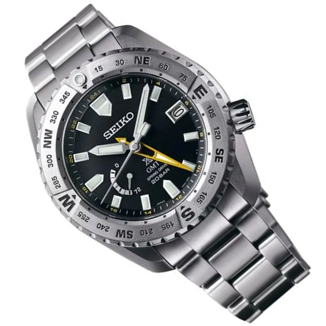 Seiko Prospex LX Line GMT Spring Drive Watch SNR025 SNR025J1