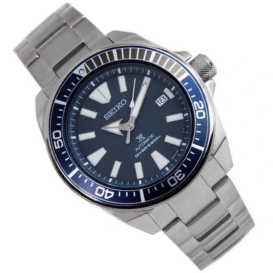 Seiko Prospex Samurai SRPB49K1 SRPB49 SRPB49K Blue Dial Watch
